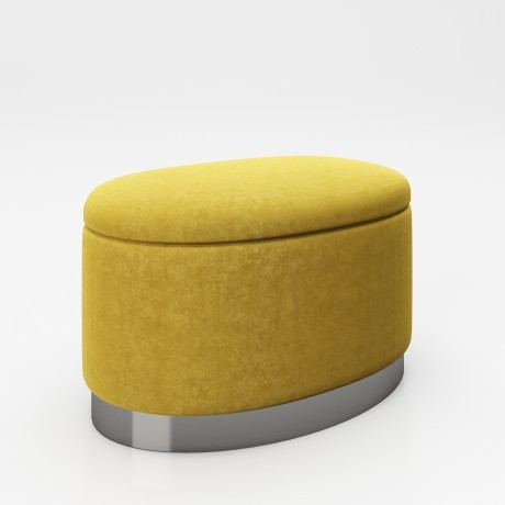 Пуф овальный «Розанна» (Rosanne) с местом для хранения 