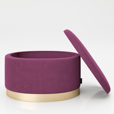 Пуф овальный «Розанна» (Rosanne) с местом для хранения 