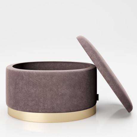 Пуф овальный «Розанна» (Rosanne) с местом для хранения 