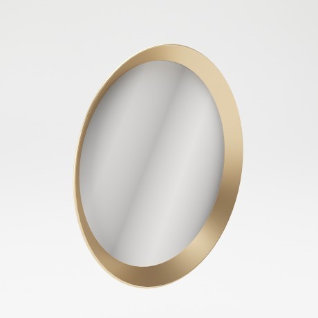 Круглое зеркало в золотой раме «Грейс» (Grace)