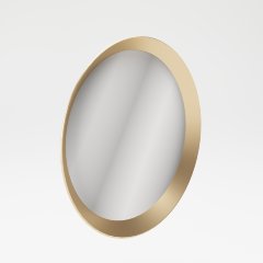 Круглое зеркало в золотой раме «Грейс» (Grace)