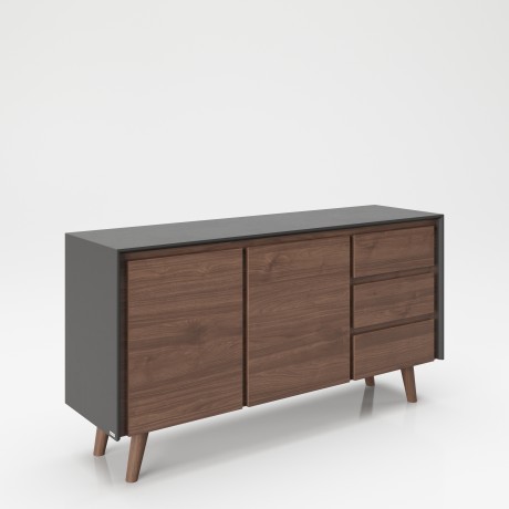 Комод с тремя выдвижными ящиками и двумя дверцами «Виктория» (Victoria) 