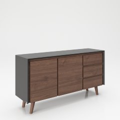 Комод с тремя выдвижными ящиками и двумя дверцами «Виктория» (Victoria) 