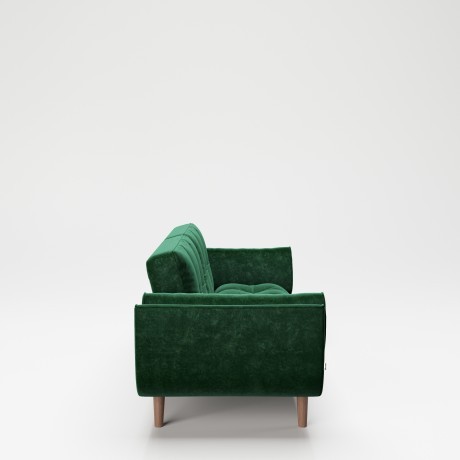 Диван-кровать со спинкой и подлокотниками «Скарлетт» (Scarlett) 