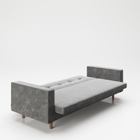 Диван-кровать со спинкой и подлокотниками «Ширли» (Shirley)