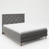 Кровать деревянная «Одри» (Audrey) 140x200 с мягкой обивкой и наматрасником