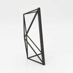 Рамка для фотографий 12.5x17 металлическая со стеклом «Хоуп» (Hope)