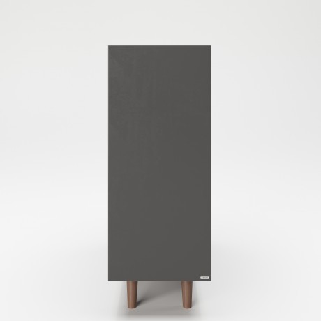 Высокий комод «Виктория» (Victoria) с двумя дверцами и двумя открытыми полками