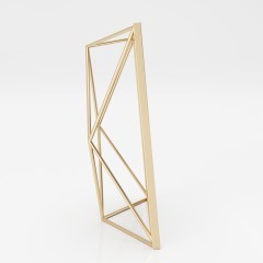 Рамка для фотографий 15x20 металлическая со стеклом «Хоуп» (Hope)