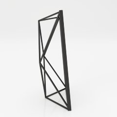 Рамка для фотографий 15x20 металлическая со стеклом «Хоуп» (Hope)