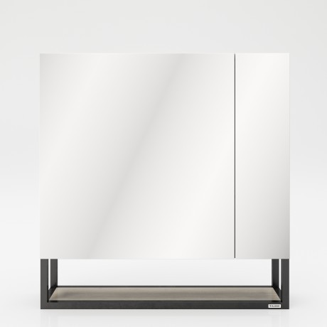 Зеркальный шкаф в ванную с двумя дверцами «Жаклин» (Jaclyn)
