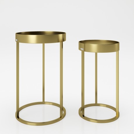 Приставные металлические столики «Мэри» (Mary), 2 шт