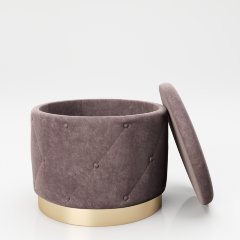 Пуф «Лиз» (Liz) круглый с местом для хранения 