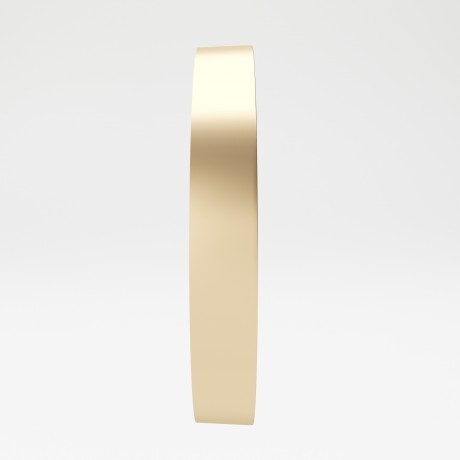 Настенные часы круглые в золотистой раме «Хизер» (Heather)