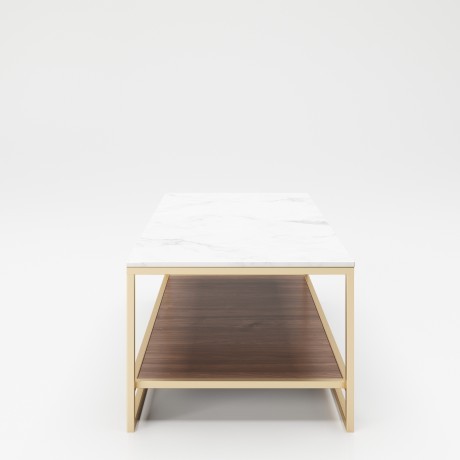 Столик журнальный с нижней полкой «Оливия» (Olivia)