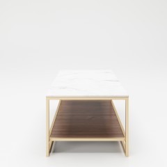 Столик журнальный с нижней полкой «Оливия» (Olivia)